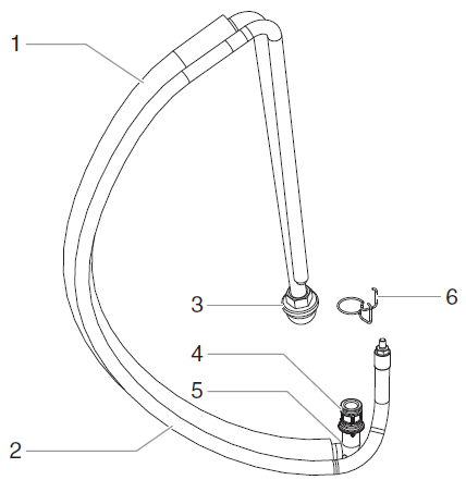 RentSpray 450 Siphon Assembly